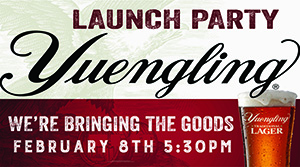 YUENGLING-LAUNCH Walk On's_3prgAlert